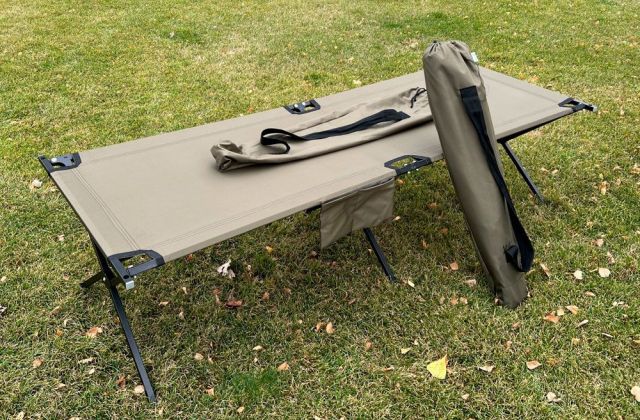 Reinforced NATO folding bed from AFORCE