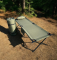 Saltea pentru pat pliant 2000×700 mm cu curele de fixare, culoare olive