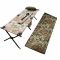Pat pliant militar NATO 196x67 + saltea 200x70 + perna (nu cade de pe pat) Multicam / Pixel